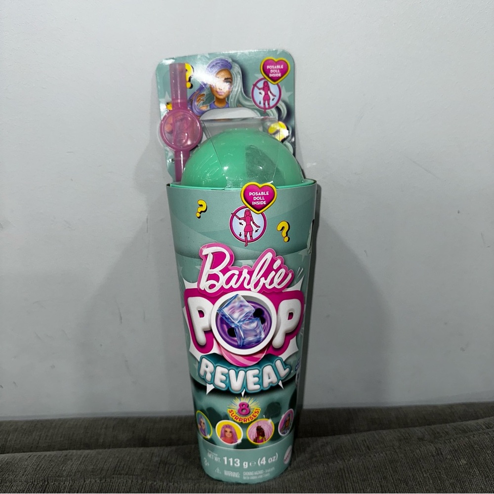 Barbie Pop Reveal with Green Surprise Ball